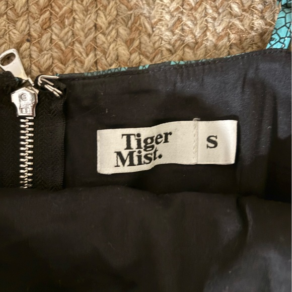 Tiger Mist Faux Leather Mini Dress - Picture 2 of 3